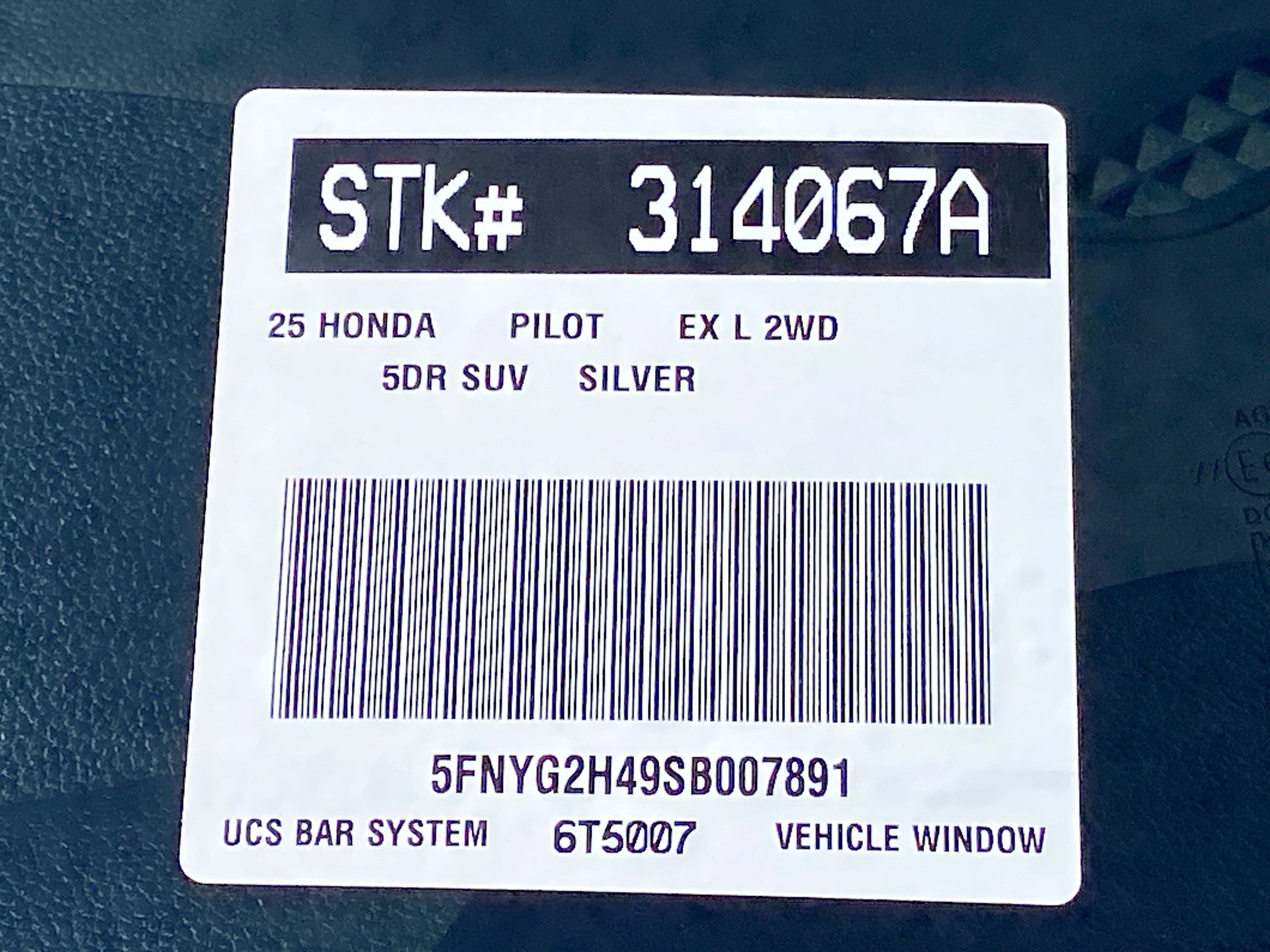 Certified 2025 Honda Pilot EX-L image 33
