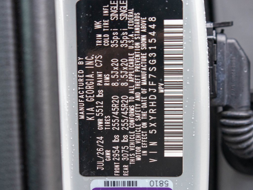 Certified 2025 Kia Sorento X-Line EX image 39