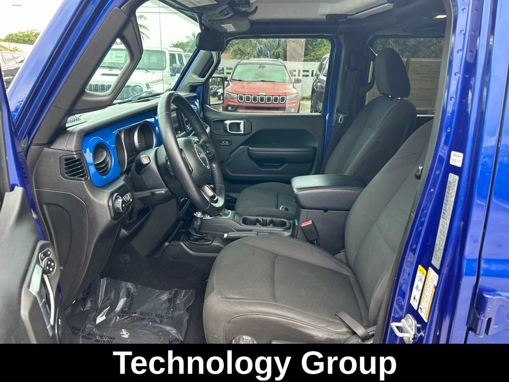 Certified 2018 Jeep Wrangler Unlimited Sport S AWD/4WD image 10