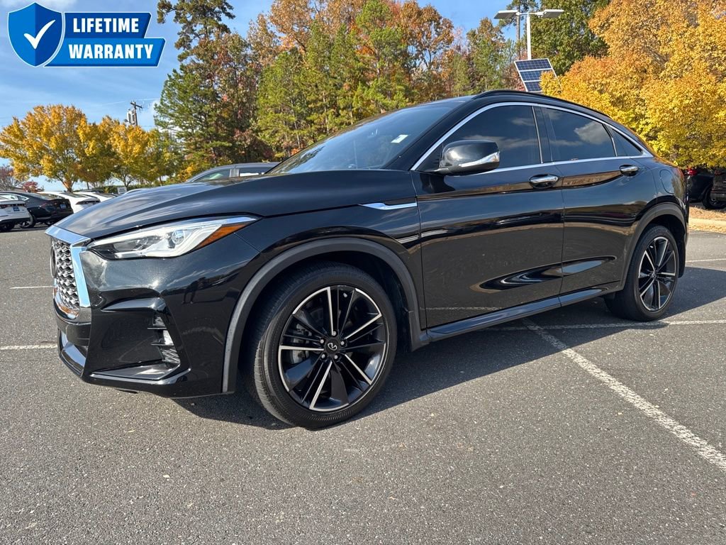 Used 2022 INFINITI QX55 Luxe w/ Cargo Package