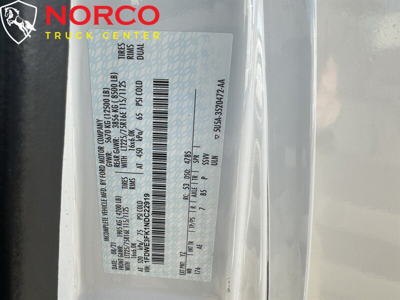 Used 2022 Ford E-350 and Econoline 350 Super Duty w/ Power Windows & Locks Group RWD image 24