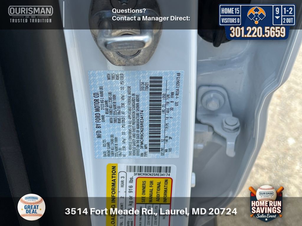 Used 2025 Ford Bronco Sport Outer Banks w/ Outer Banks Tech Package+ image 30