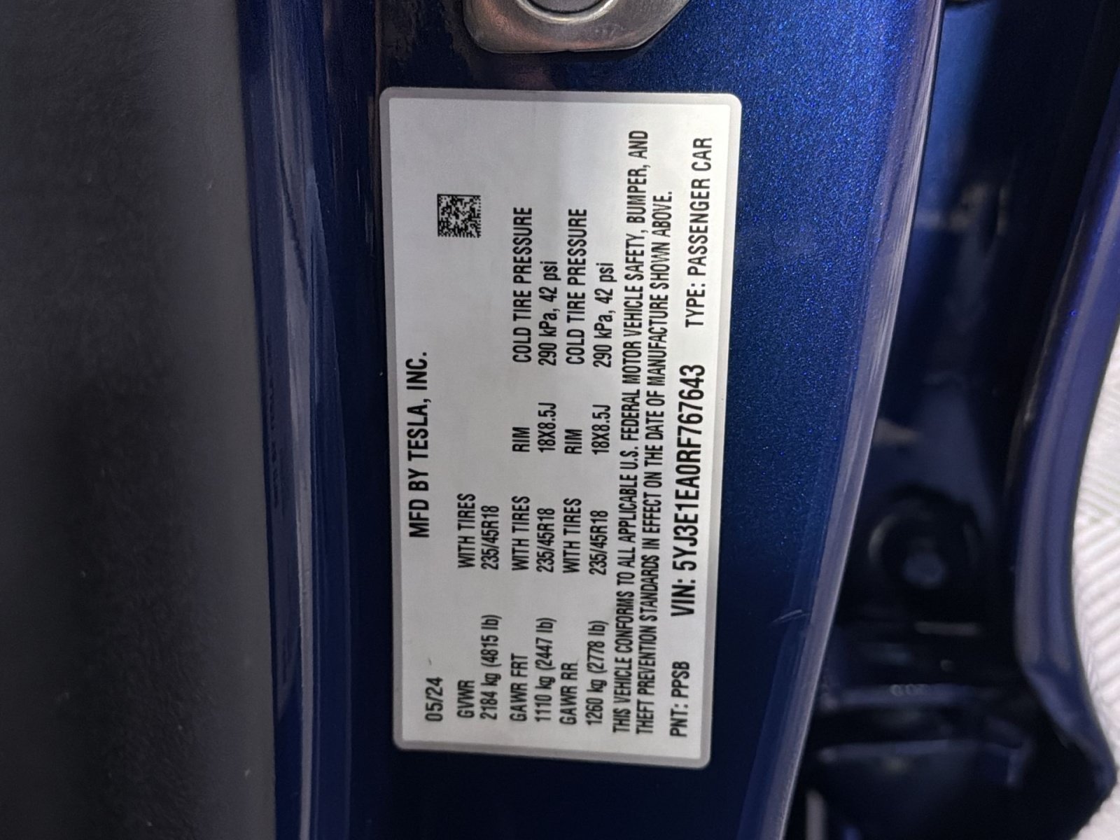 Used 2024 Tesla Model 3 Standard Range RWD image 36
