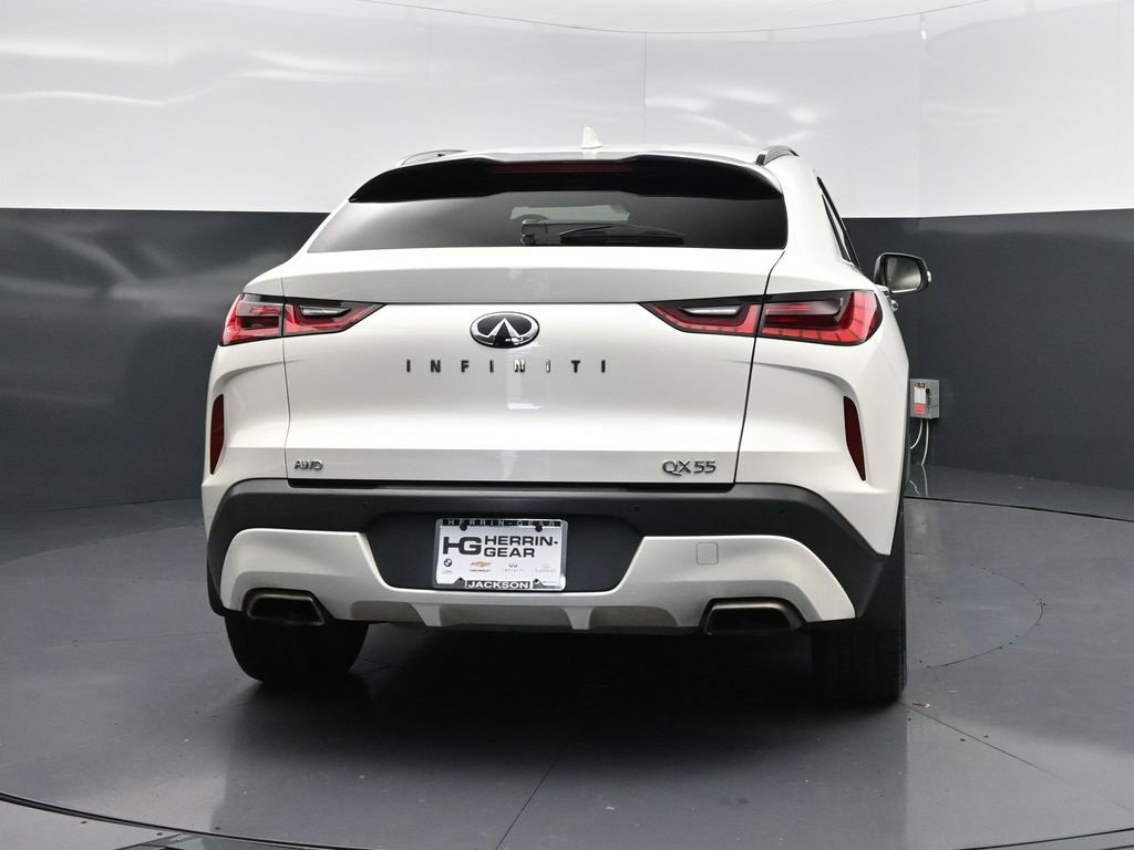 Certified 2023 INFINITI QX55 Luxe w/ Cargo Package image 6