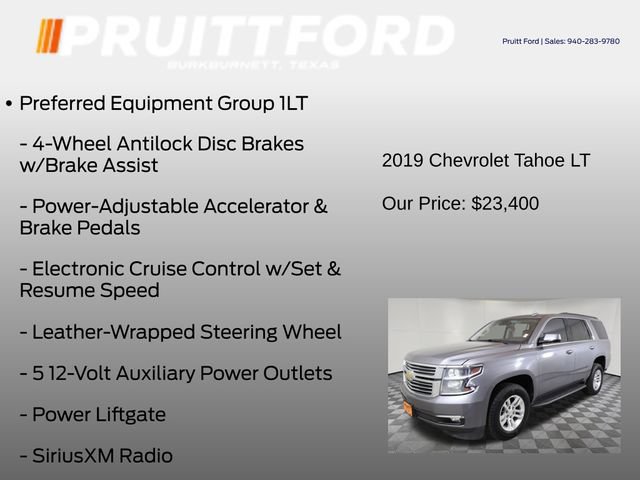 Used 2019 Chevrolet Tahoe LT w/ Luxury Package AWD/4WD image 19