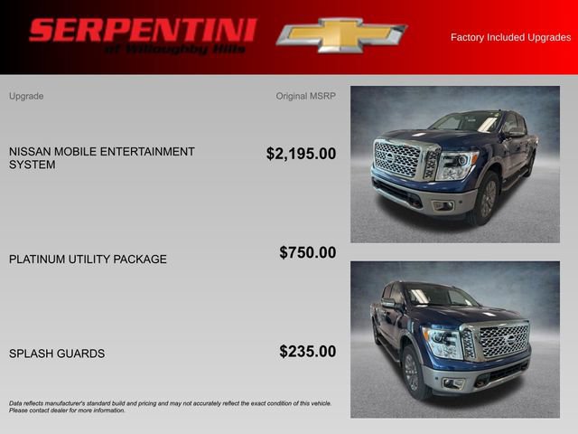 Used 2018 Nissan Titan Platinum Reserve w/ Platinum Utility Package AWD/4WD image 4