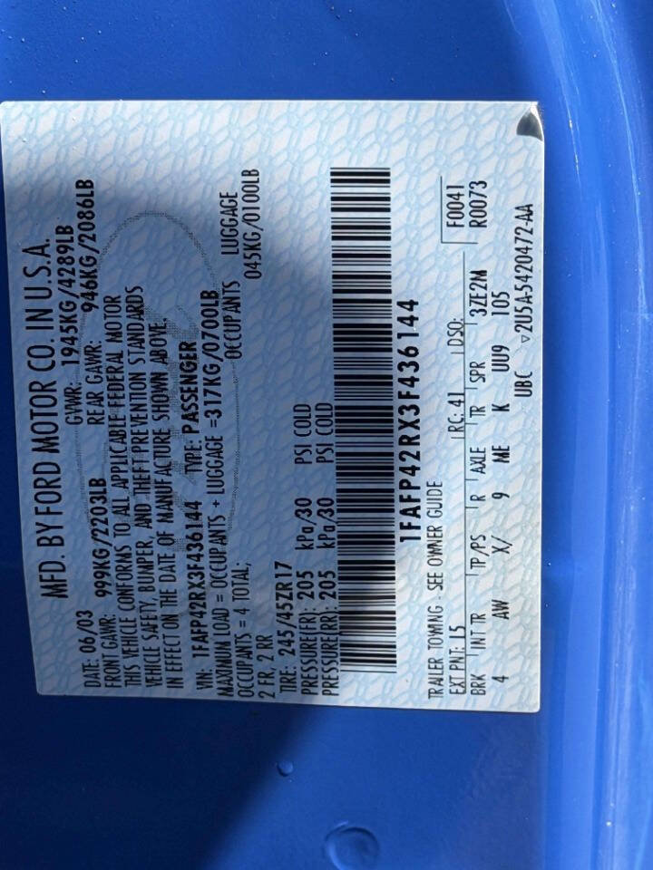 Used 2003 Ford Mustang Mach 1 image 16