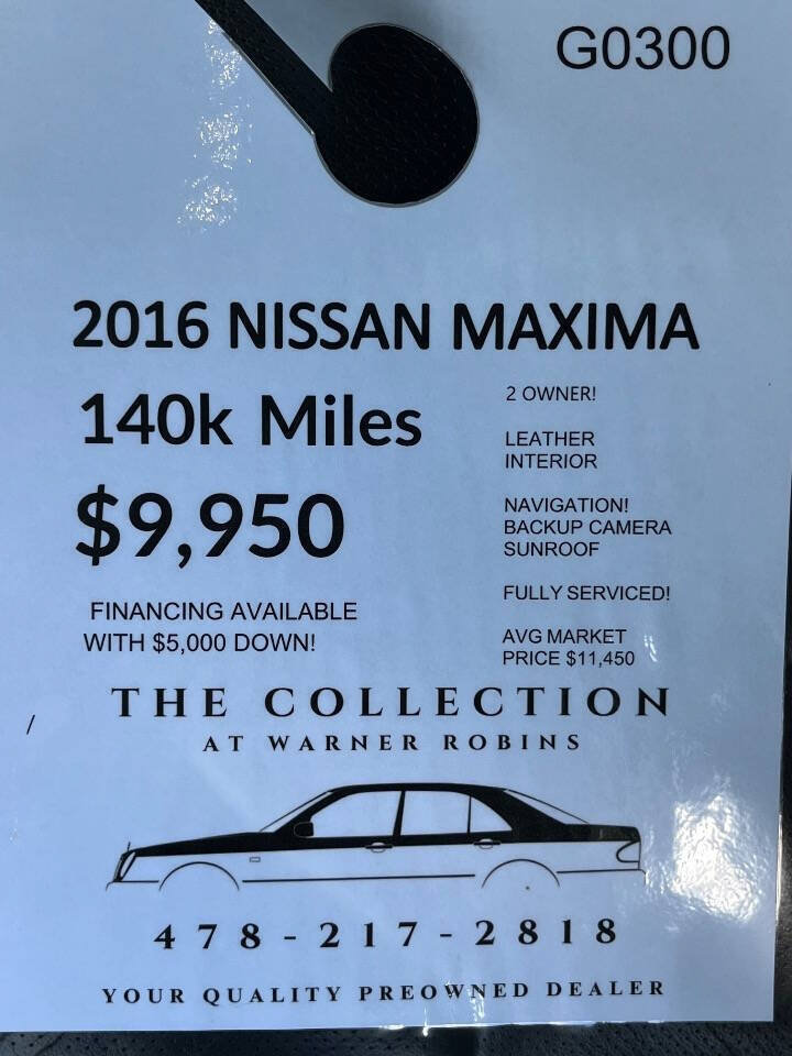 Used 2016 Nissan Maxima 3.5 SL FWD image 2