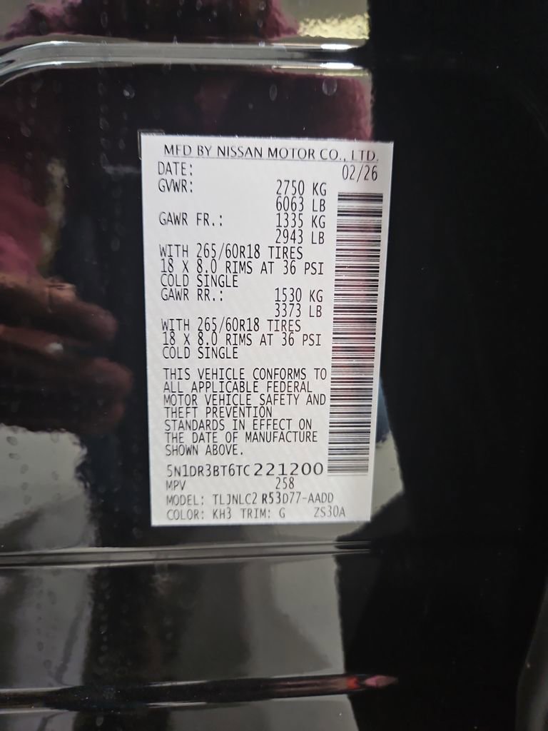 New 2026 Nissan Pathfinder SV image 27