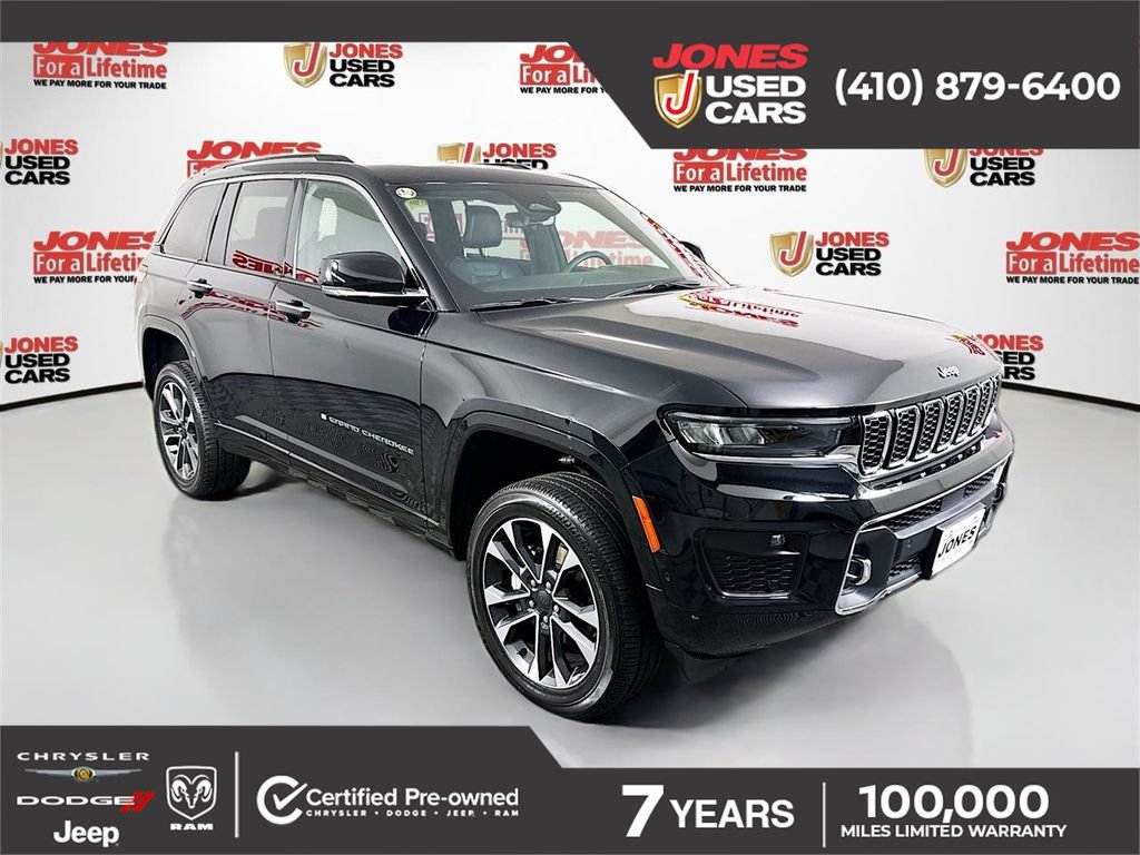 Used 2023 Jeep Grand Cherokee Overland w/ Luxury Tech Group IV AWD/4WD image 1