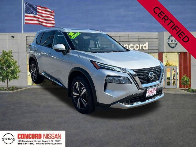 Certified 2021 Nissan Rogue Platinum AWD/4WD image 1
