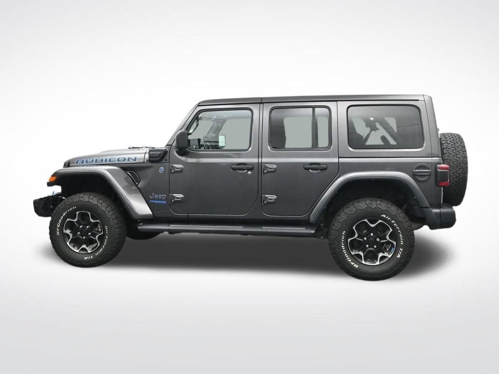 Used 2021 Jeep Wrangler Unlimited Rubicon 4xe w/ Steel Bumper Group AWD/4WD image 9