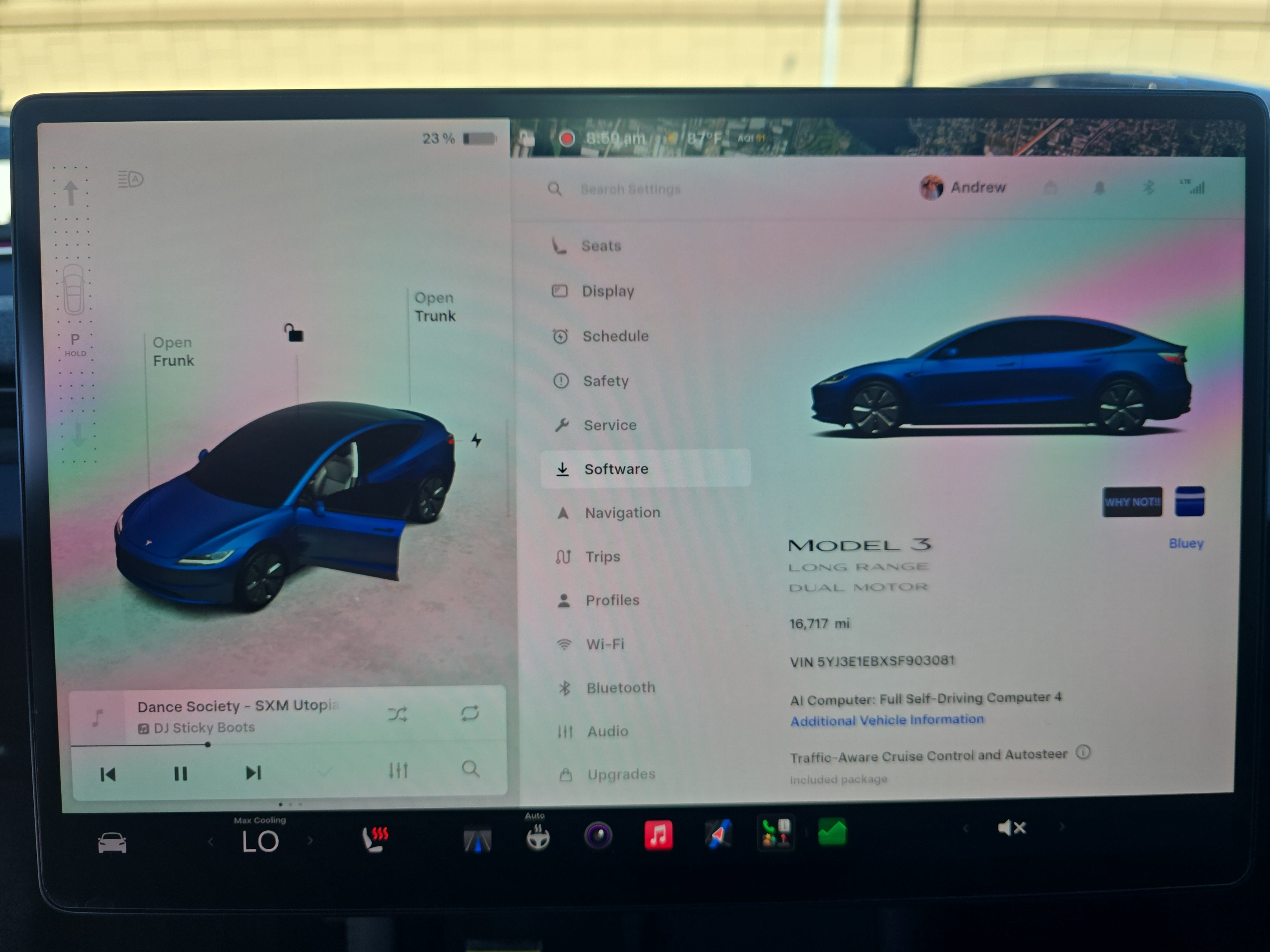 Used 2025 Tesla Model 3 Long Range AWD/4WD image 19