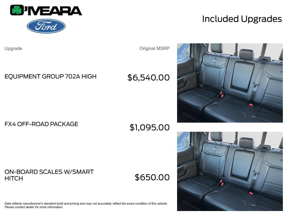Used 2024 Ford F150 Platinum w/ Equipment Group 702A High AWD/4WD image 4