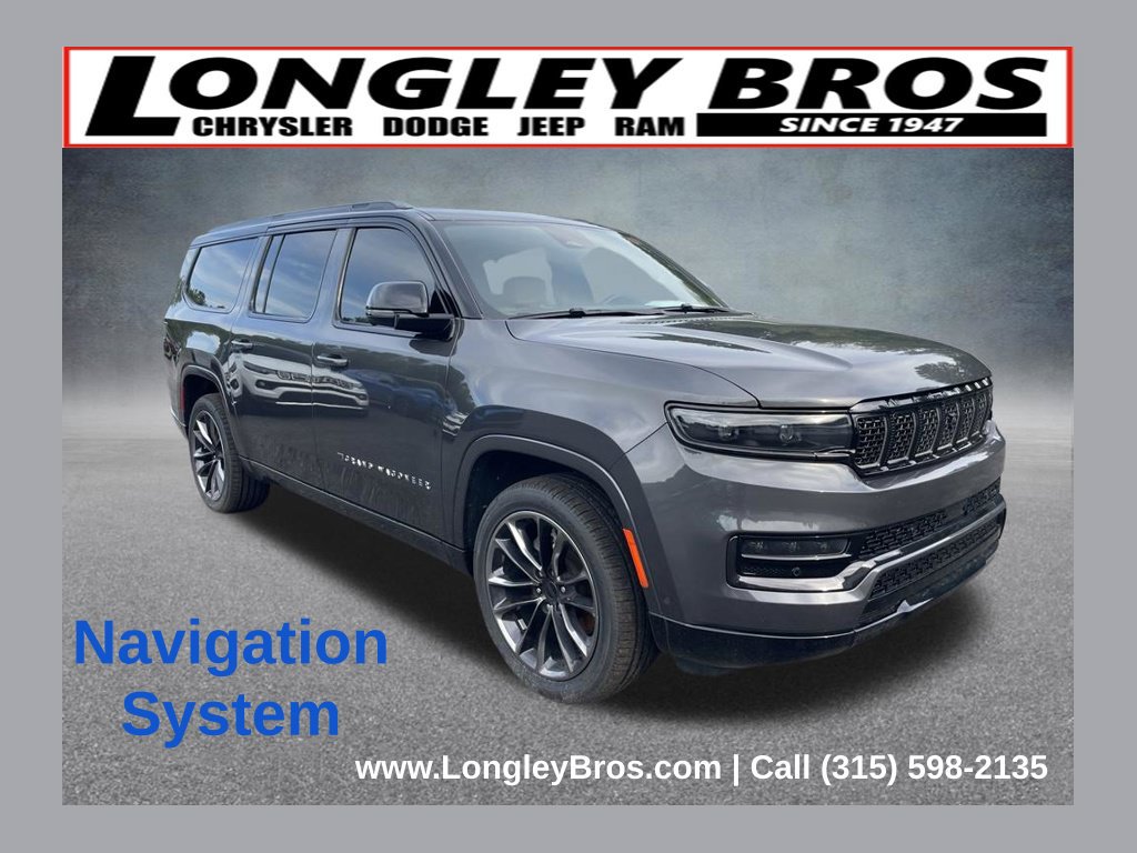 Used 2025 Jeep Grand Wagoneer L Series III w/ Rear Seat Video Group 1