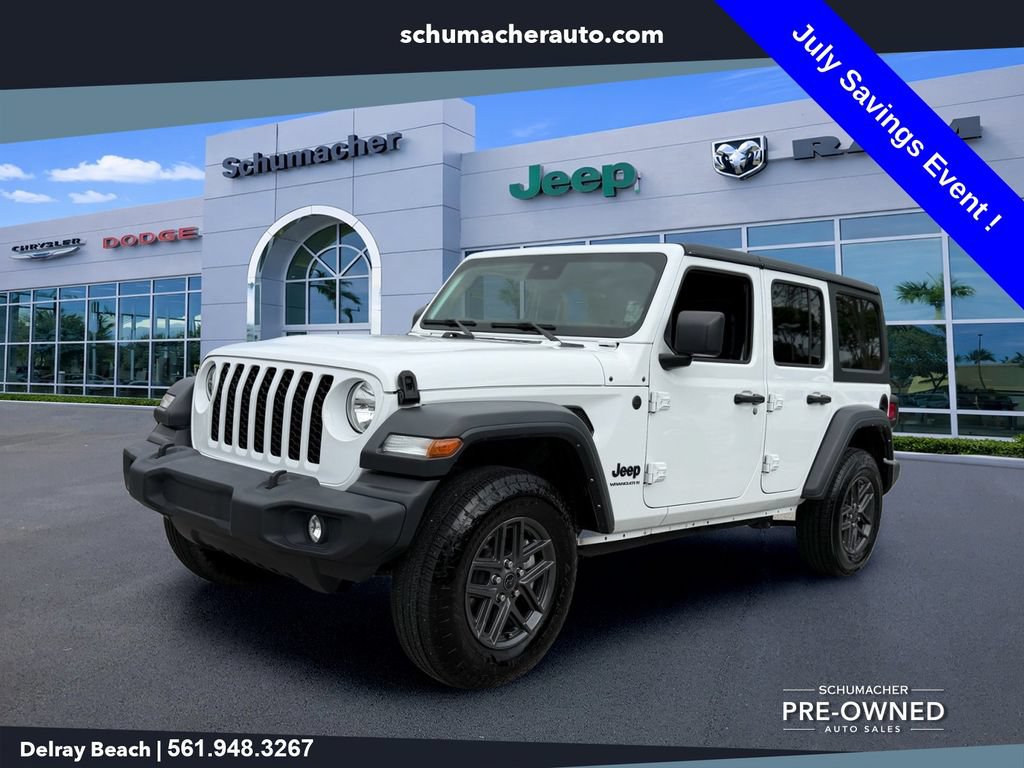 Used 2024 Jeep Wrangler Unlimited Sport AWD/4WD image 3