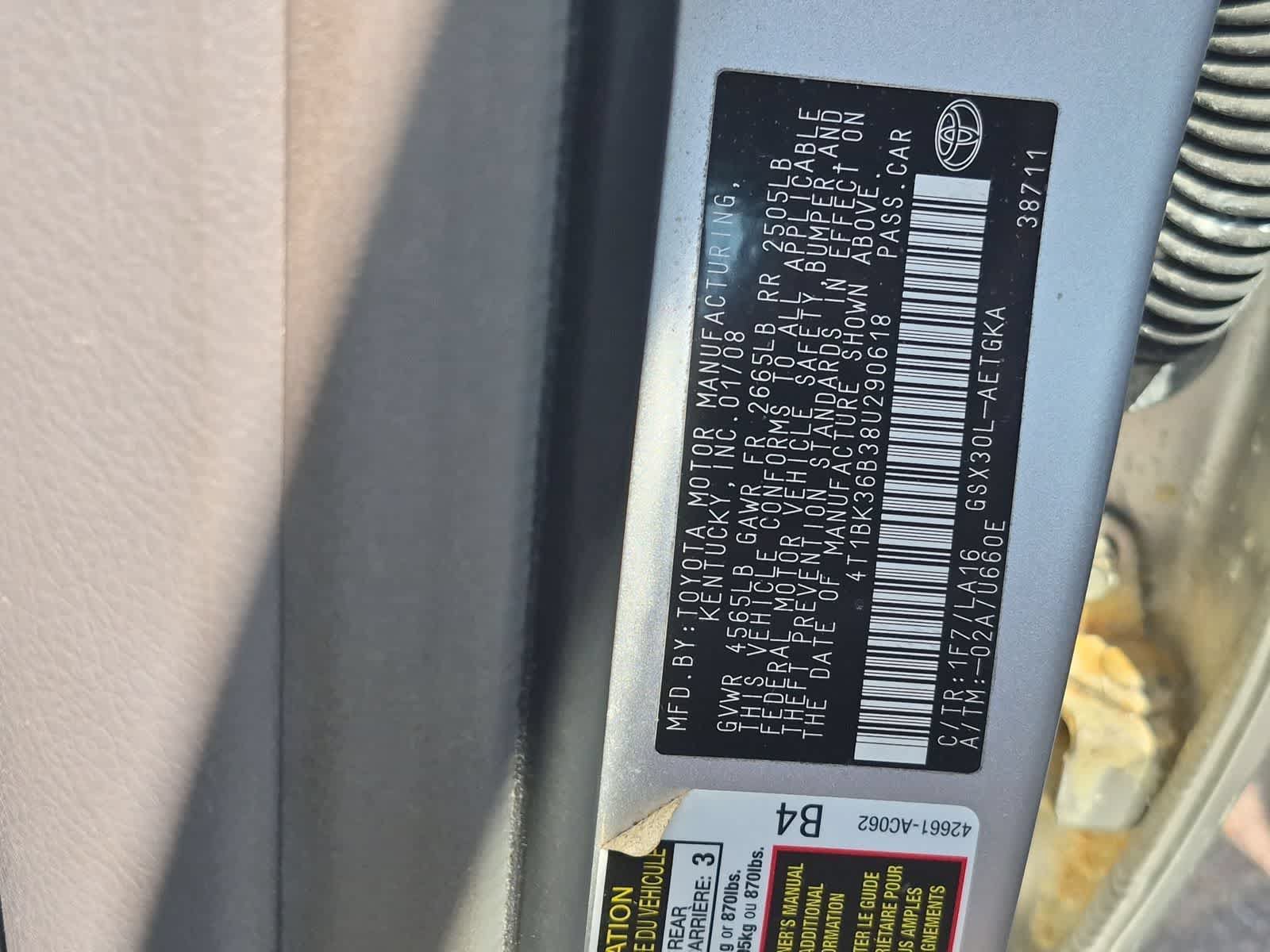 Used 2008 Toyota Avalon XLS FWD image 37