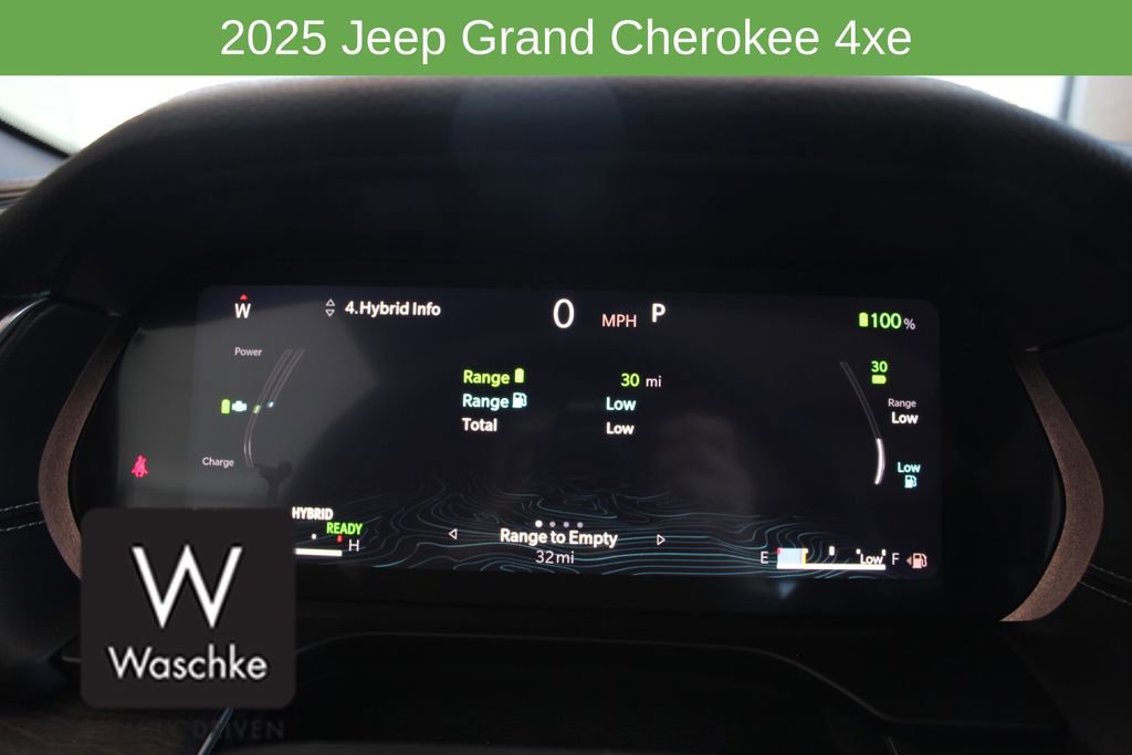 New 2025 Jeep Grand Cherokee Limited 4xe w/ Trailer Tow Package image 64