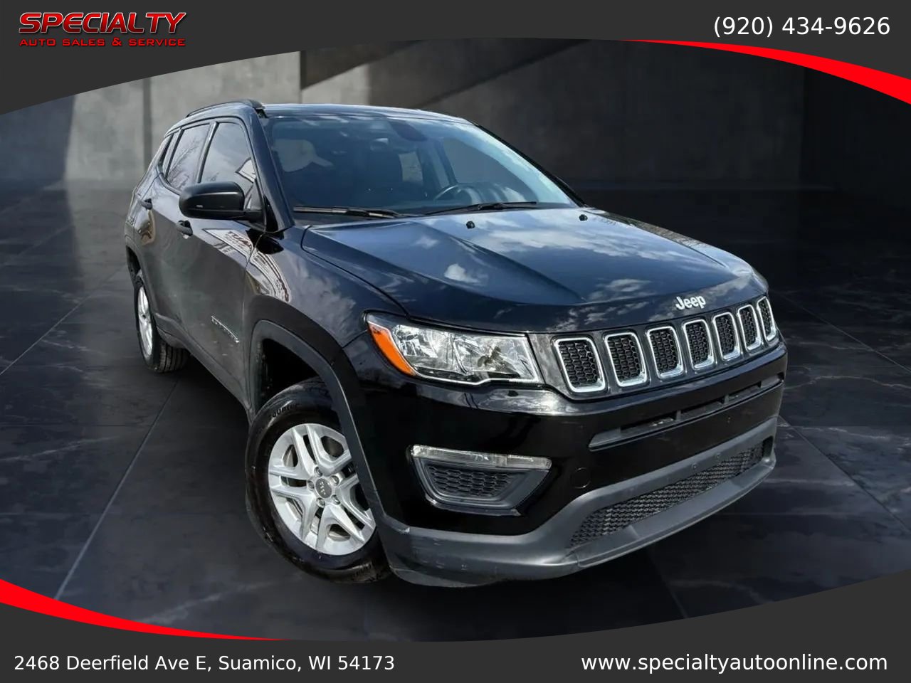 Used 2018 Jeep Compass Sport w/ Cold Weather Group image 2