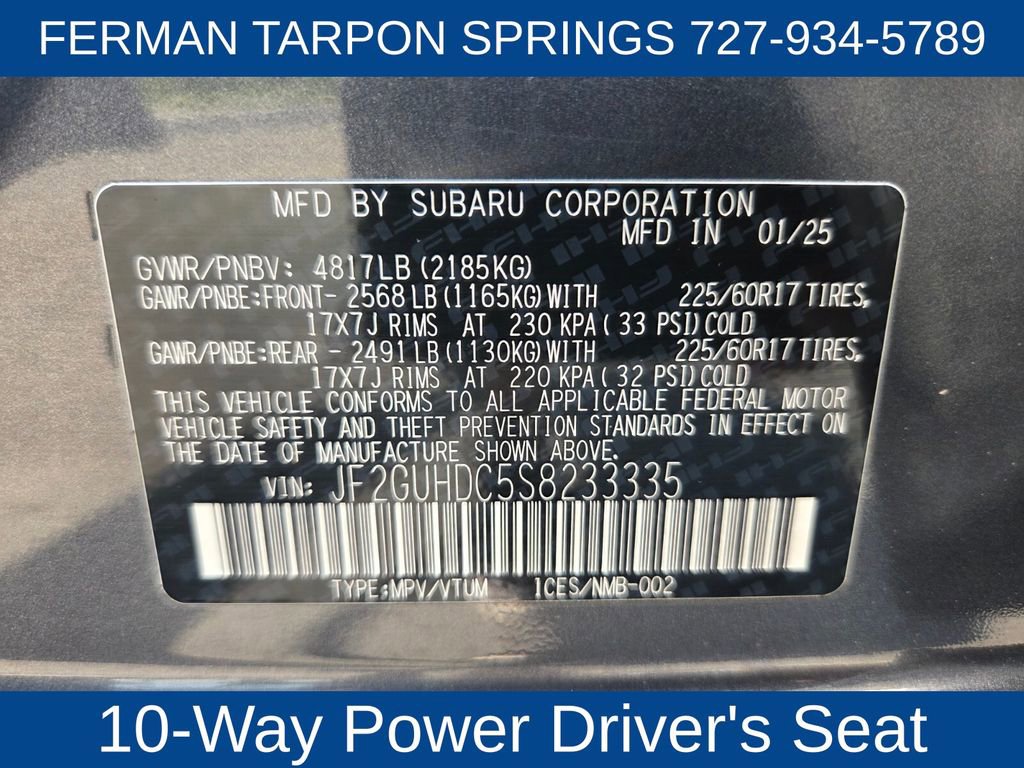 Used 2025 Subaru Crosstrek 2.0i Premium AWD/4WD image 23