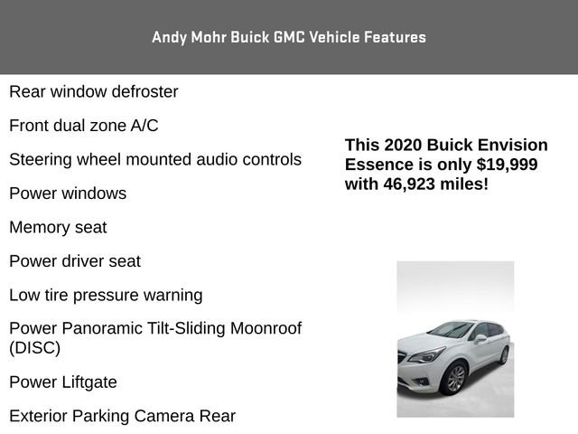 Used 2020 Buick Envision Essence image 8