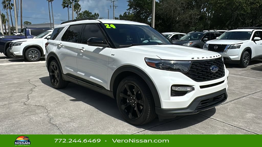 Used 2024 Ford Explorer ST-Line w/ Class IV Trailer Tow Package