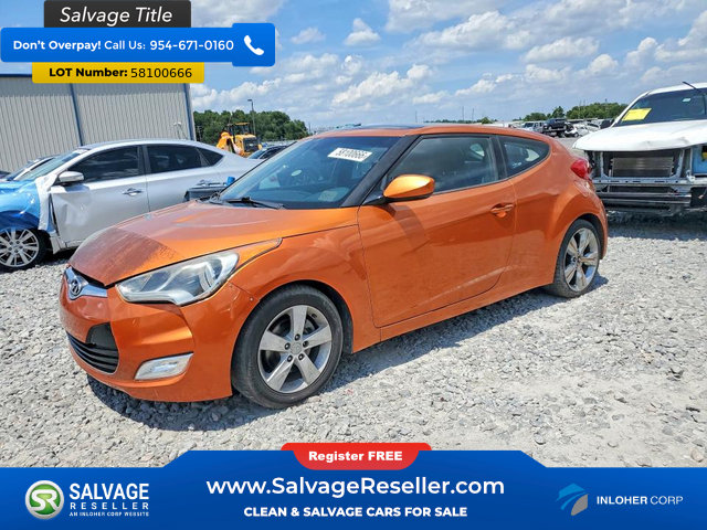 Used 2012 Hyundai Veloster w/ Style Pkg FWD image 1