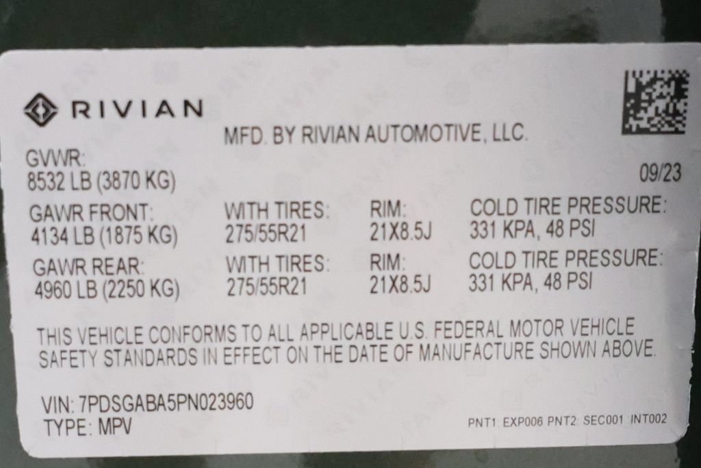 Used 2023 Rivian R1S Adventure AWD/4WD image 91