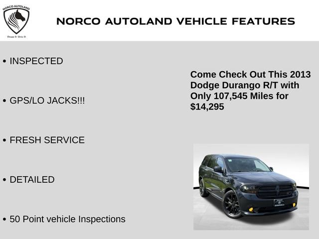 Used 2013 Dodge Durango R/T w/ Entry Nav/Commuter Group RWD image 7