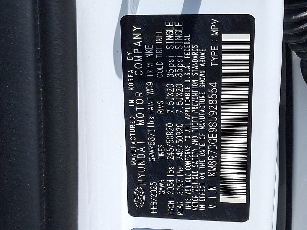 New 2025 Hyundai Palisade Calligraphy AWD/4WD image 17