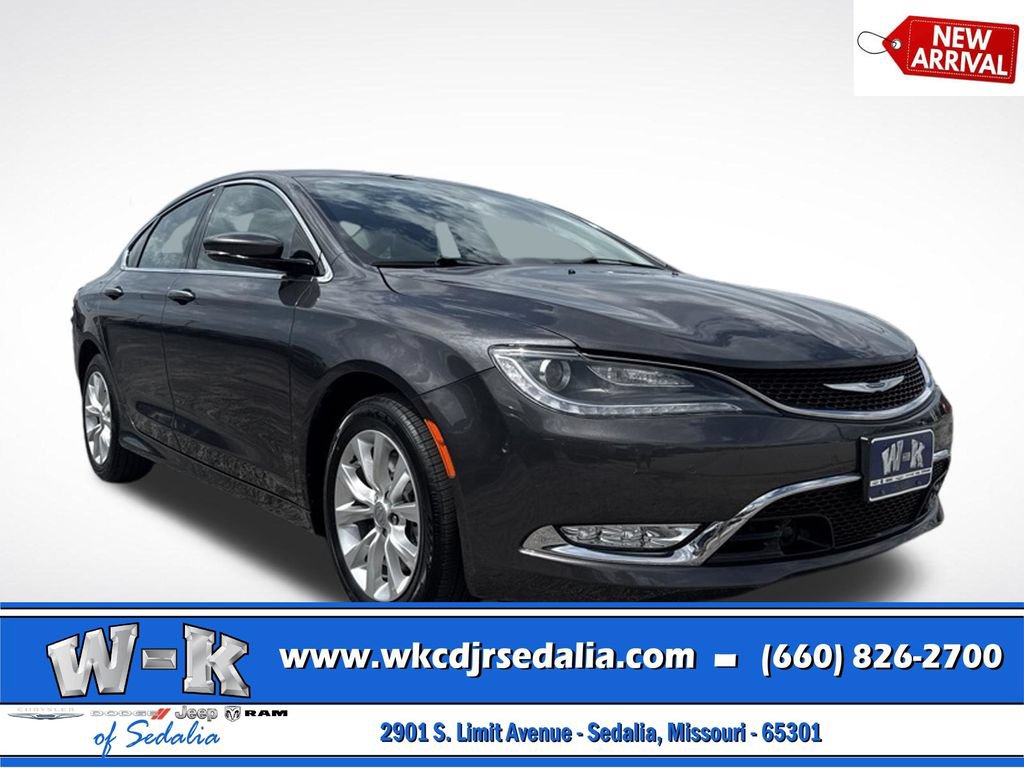 Certified 2016 Chrysler 200 C w/ Navigation & Sound Group I