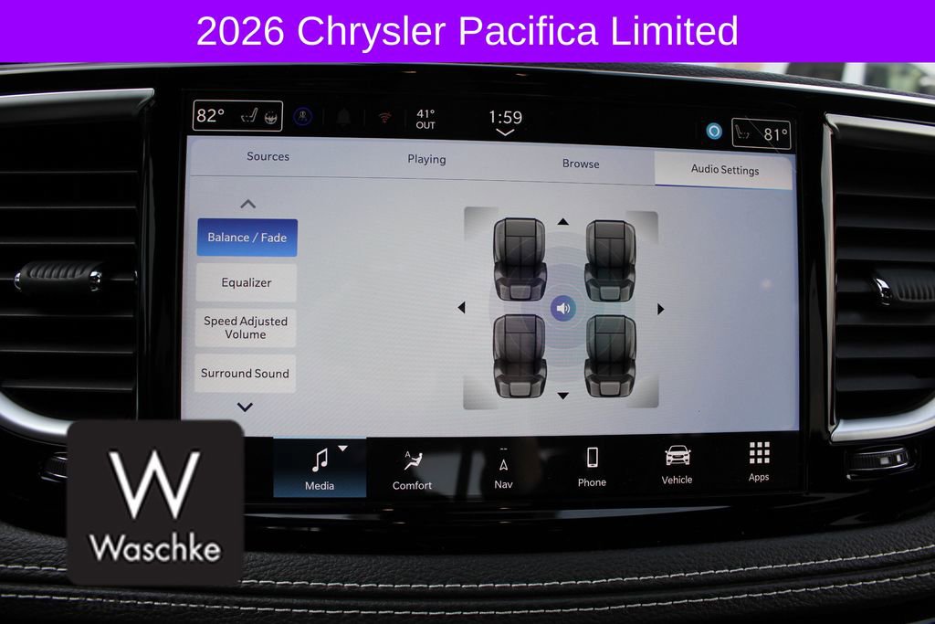 New 2026 Chrysler Pacifica Limited w/ S Appearance Package image 46