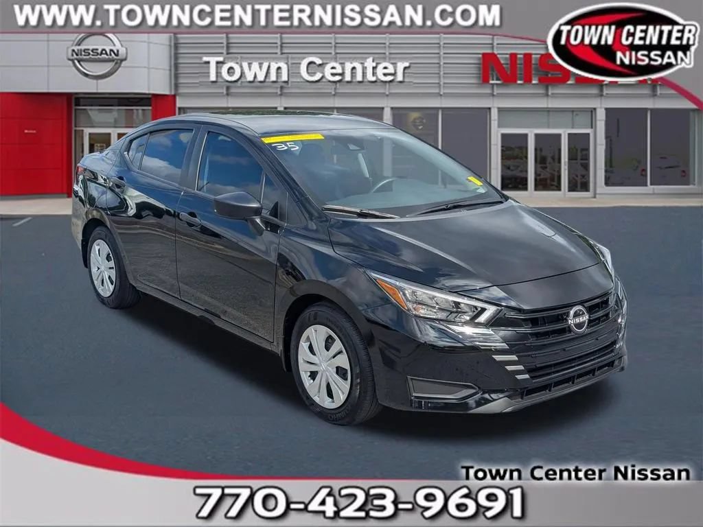 Certified 2025 Nissan Versa S w/ Trunk Package FWD image 1