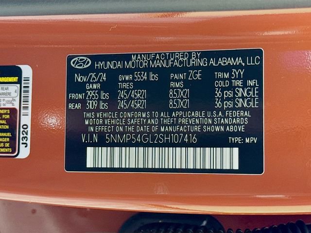 New 2025 Hyundai Santa Fe Calligraphy image 51