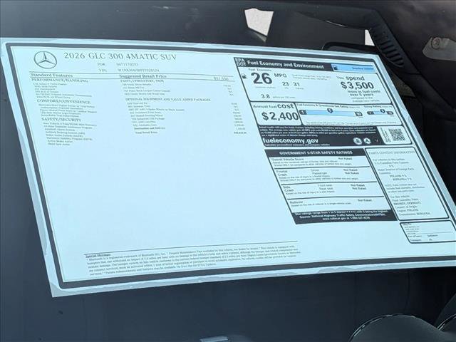 New 2026 Mercedes-Benz GLC 300 4MATIC image 19
