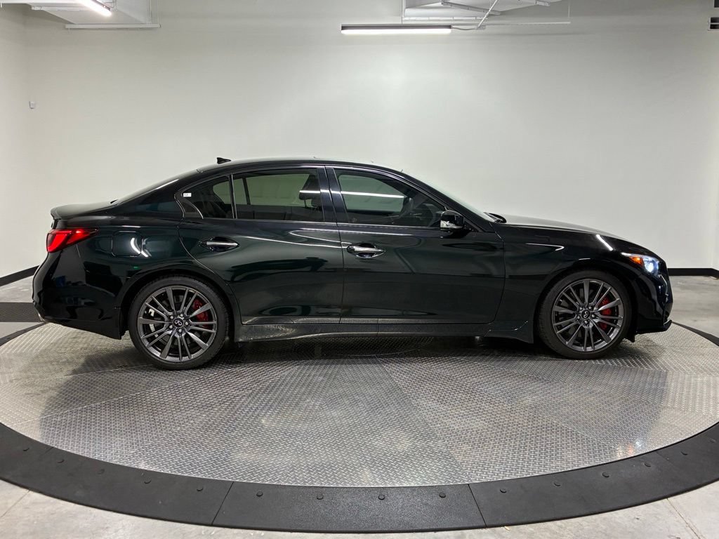 Used 2024 INFINITI Q50 Red Sport 400 w/ Black Opal Edition RWD image 8