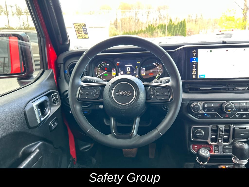 Used 2024 Jeep Wrangler Unlimited Rubicon 4xe w/ Technology Group AWD/4WD image 16
