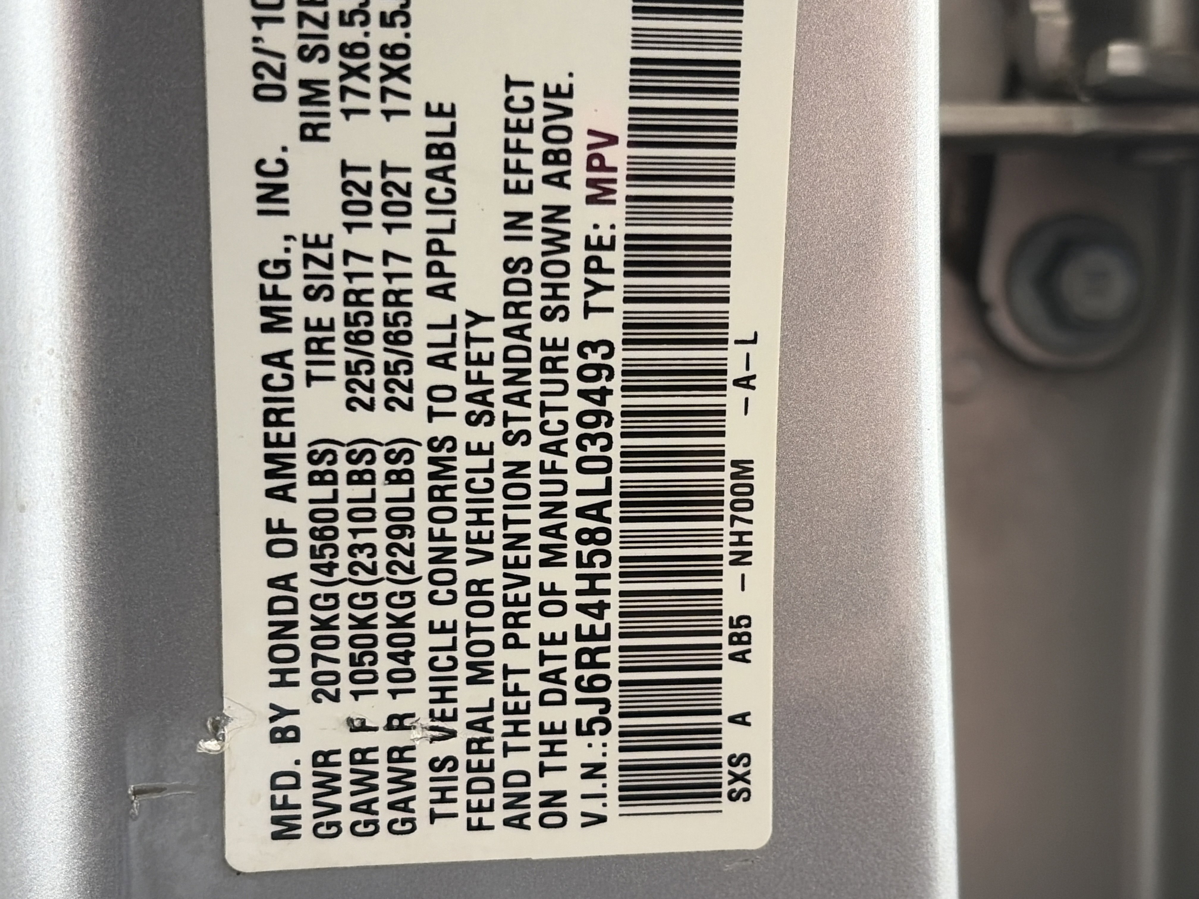 Used 2010 Honda CR-V EX image 32