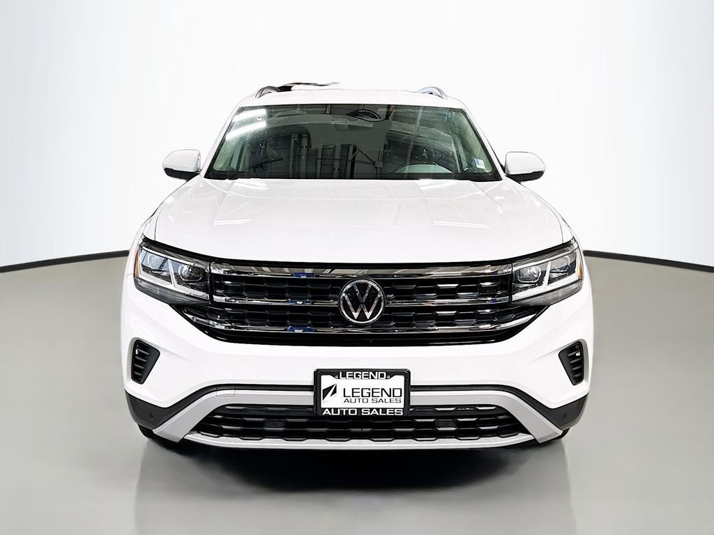 Used 2021 Volkswagen Atlas SE w/ Towing Package AWD/4WD image 2