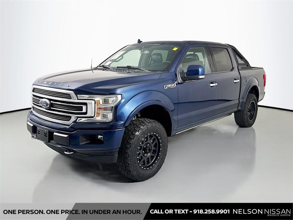 Used 2018 Ford F150 Limited w/ Trailer Tow Package AWD/4WD image 1