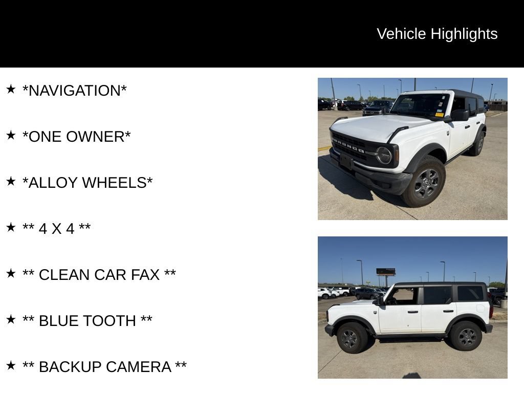 Used 2025 Ford Bronco Big Bend AWD/4WD image 4