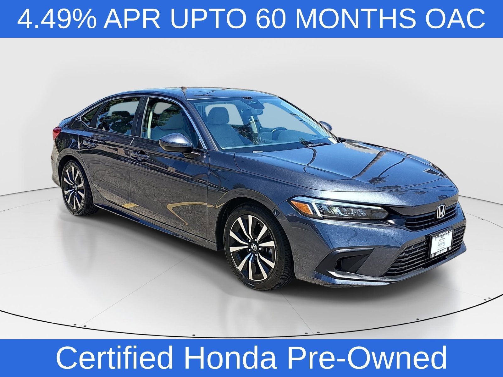 Certified 2024 Honda Civic EX image 3