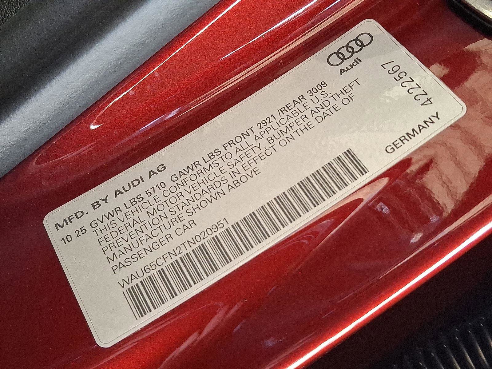 New 2026 Audi A6 Prestige image 20