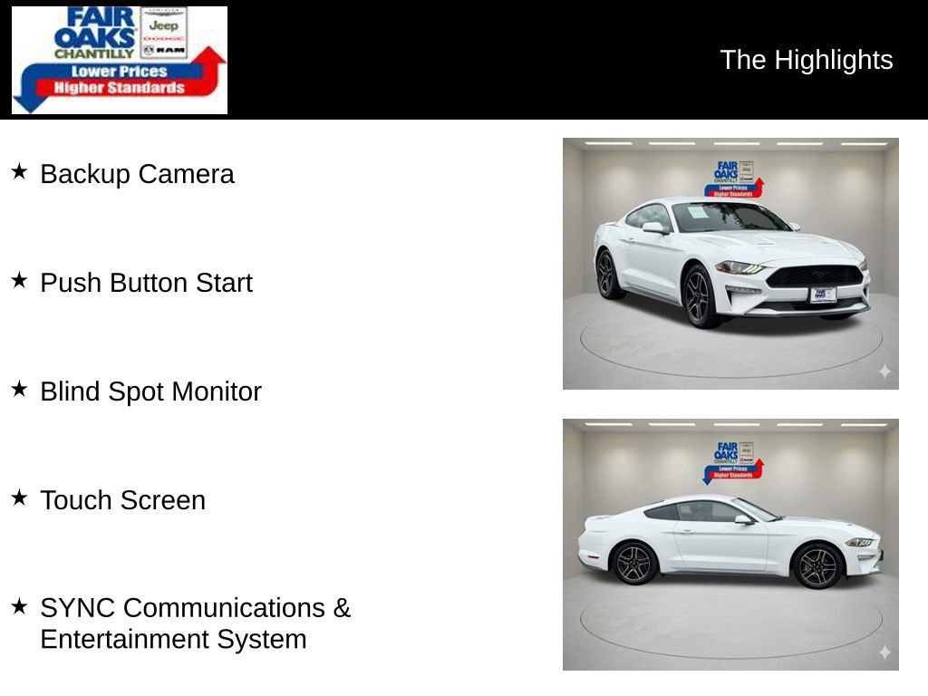 Used 2019 Ford Mustang Coupe w/ Equipment Group 101A RWD image 2