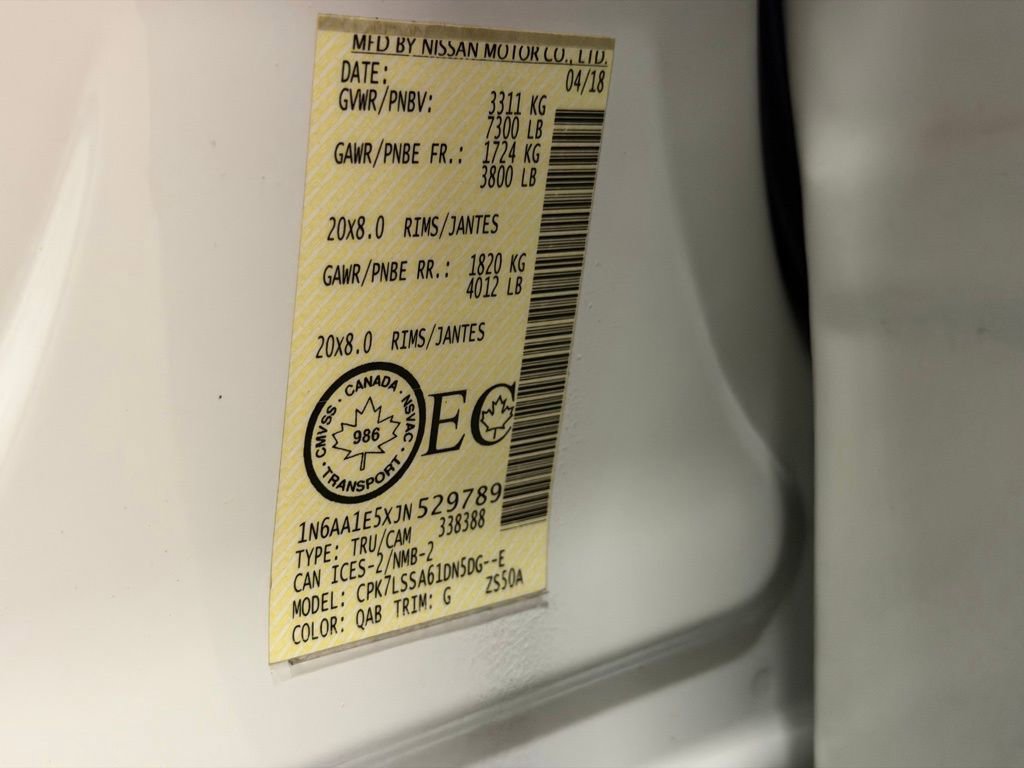 Used 2018 Nissan Titan S image 33