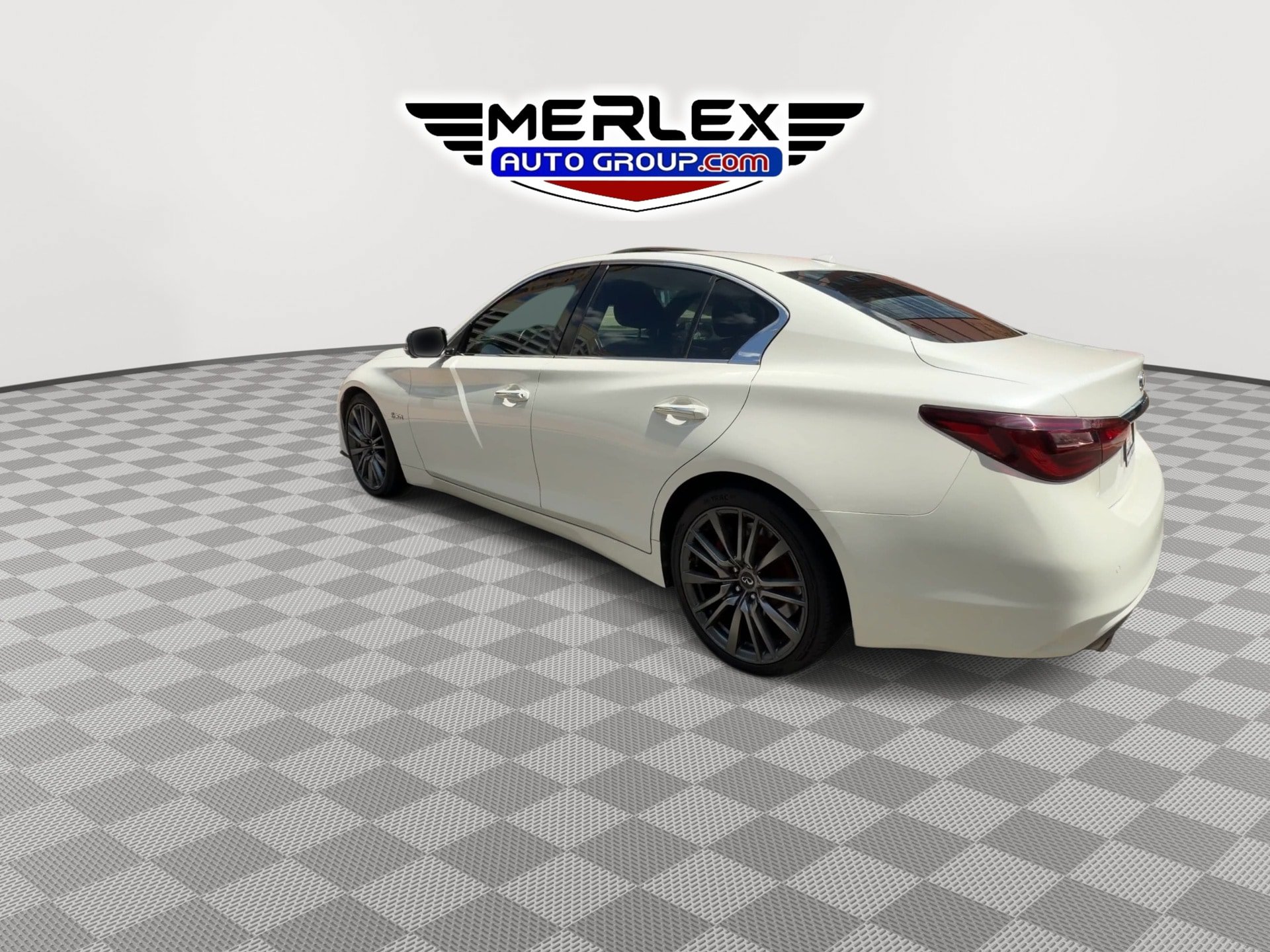 Used 2018 INFINITI Q50 Red Sport 400 RWD image 6