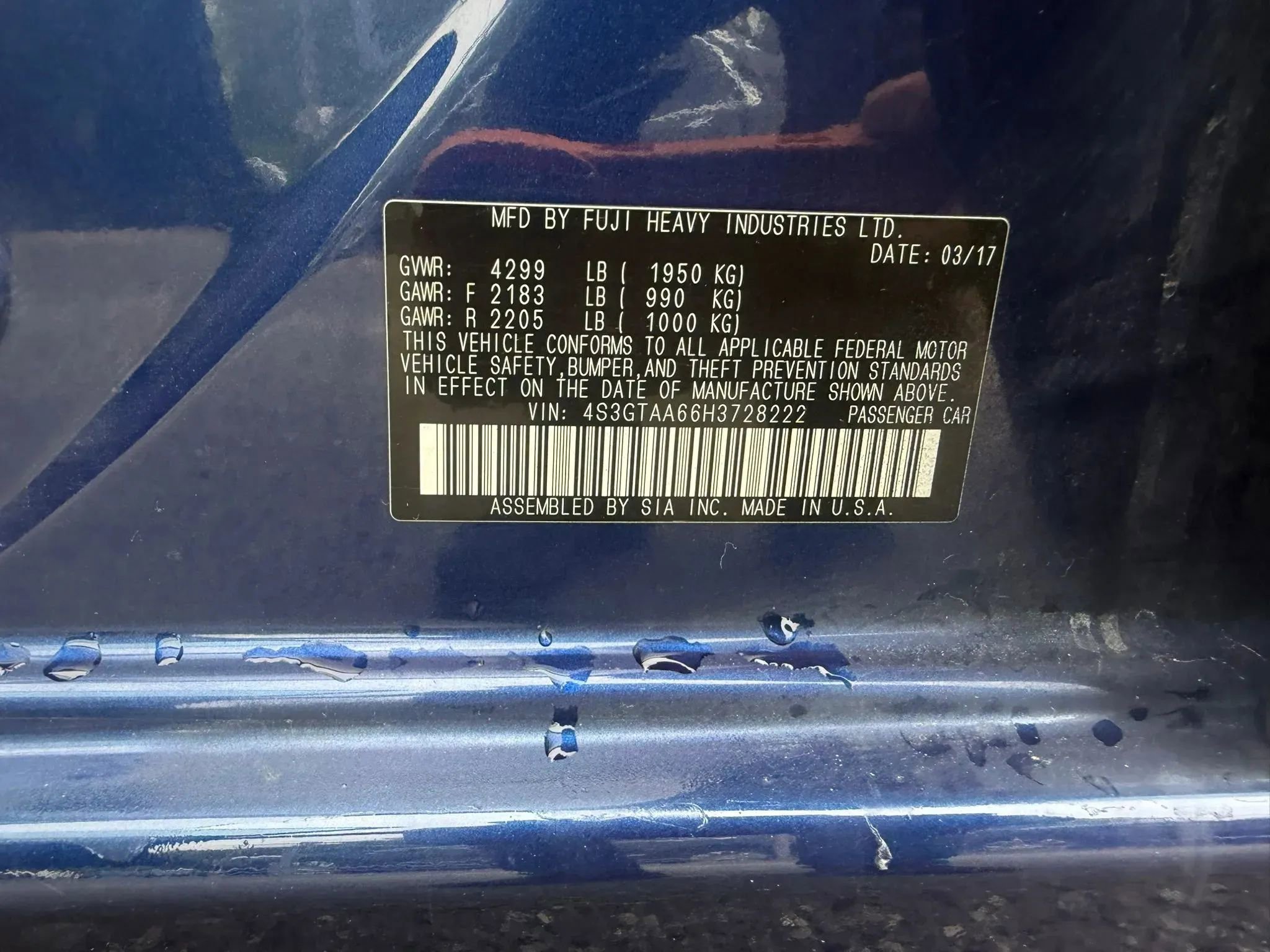 Used 2017 Subaru Impreza 2.0i AWD/4WD image 32