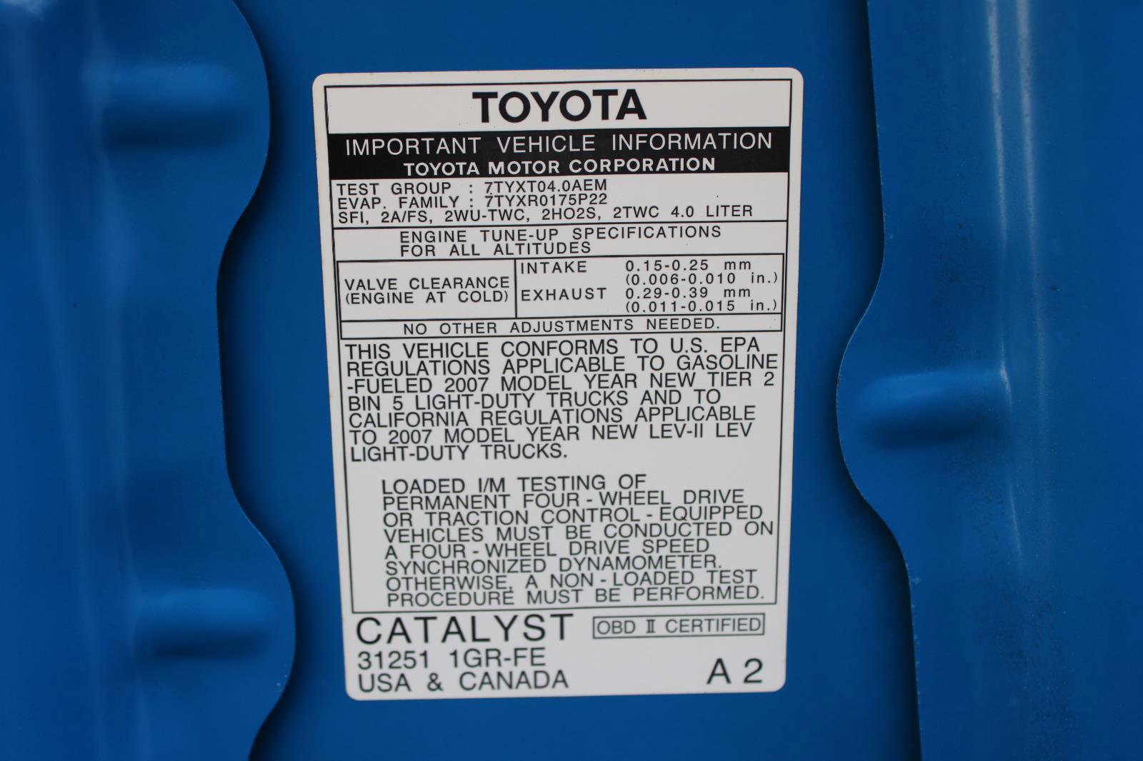 Used 2007 Toyota FJ Cruiser 4WD image 47