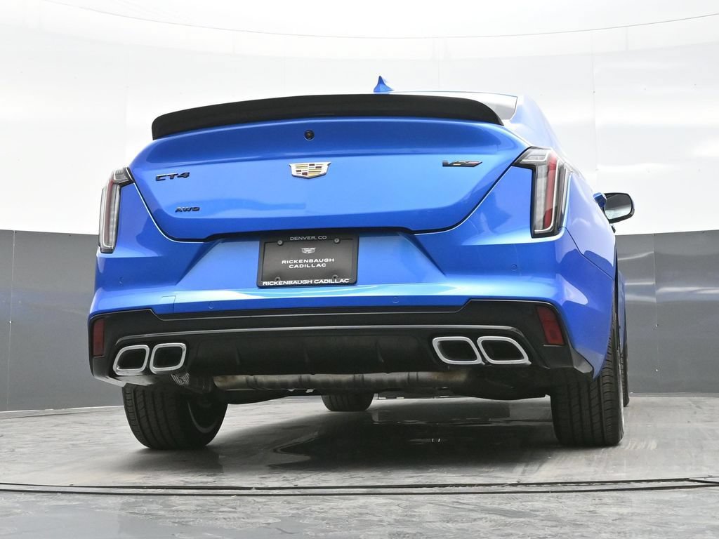 New 2025 Cadillac CT4 V w/ LPO, ONYX Package AWD/4WD image 22