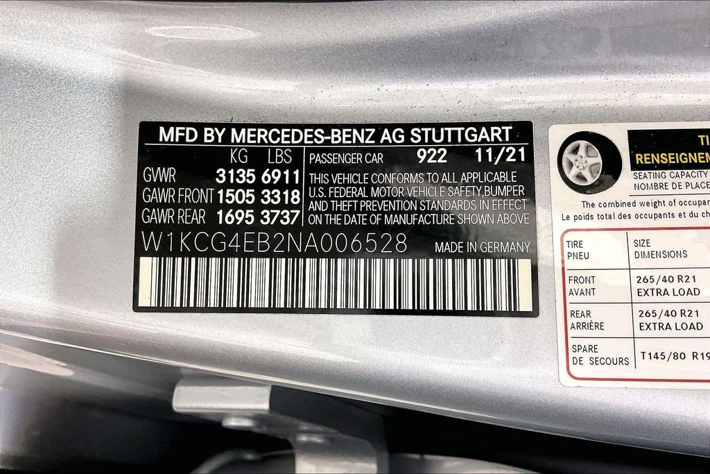 Used 2022 Mercedes-Benz EQS 580 4MATIC Sedan image 31